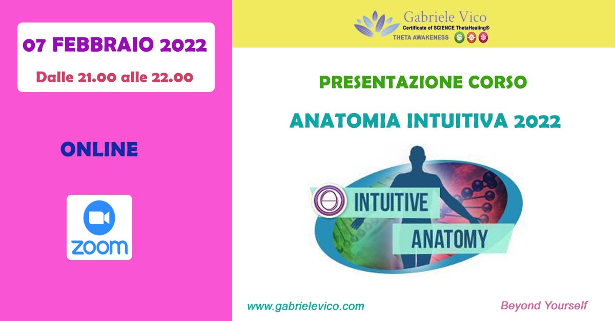 presentazione anatomia intuitiva 2022
