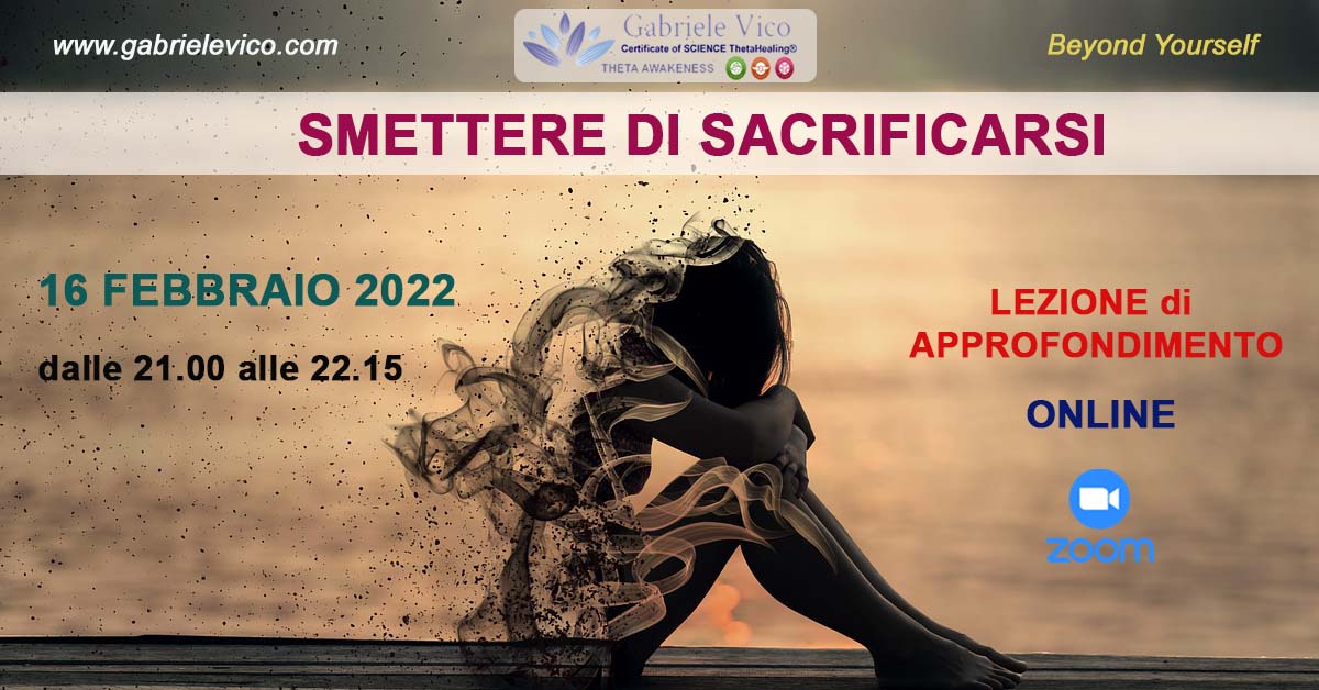 lezione sacrificio www.gabrielevico.com